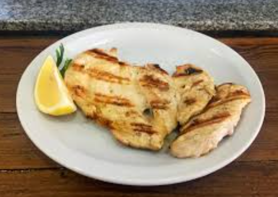 Pollo grillado c/ Mix de legumbres y cherrys